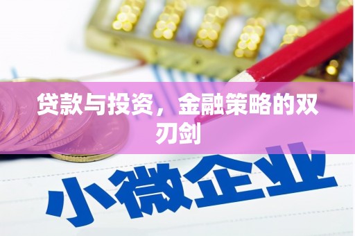 盈江贷款与投资，金融策略的双刃剑