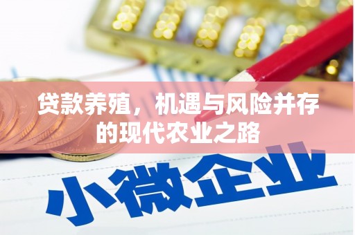 新营贷款养殖，机遇与风险并存的现代农业之路