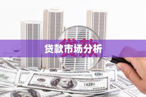 鹿谷贷款市场分析