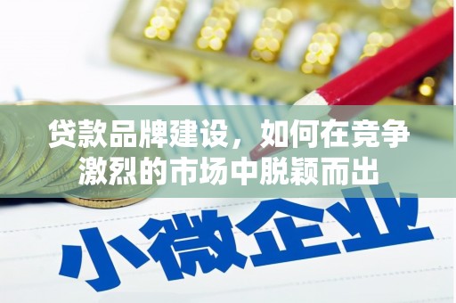 狮潭贷款品牌建设，如何在竞争激烈的市场中脱颖而出