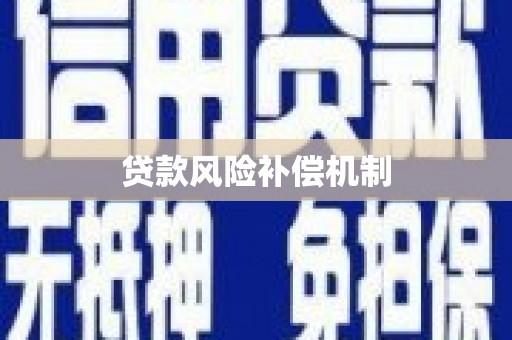 开平贷款风险补偿机制