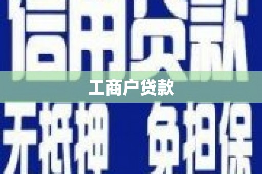 儋州工商户贷款