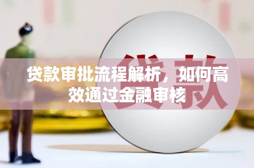 平顶山贷款审批流程解析，如何高效通过金融审核