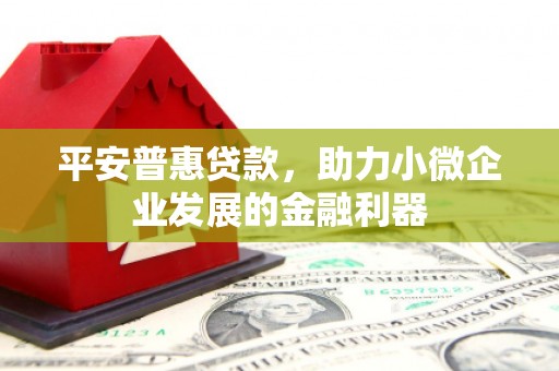 左营平安普惠贷款，助力小微企业发展的金融利器
