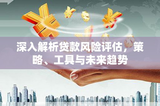 夷陵深入解析贷款风险评估，策略、工具与未来趋势