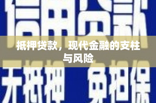 罗定抵押贷款，现代金融的支柱与风险