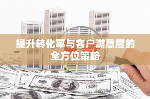 陆丰提升转化率与客户满意度的全方位策略