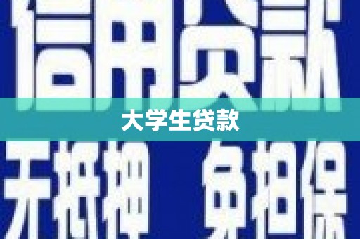 孝感大学生贷款